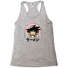 saiyan ramen Racerback Tank