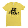 we shine together Ladies Fitted T-Shirt