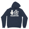 my cat is my valentine Hoodie