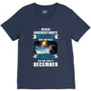 Never Underestimate A Man Who Watches Lost in Space And Was Born in De V-Neck Tee