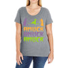 amuck, amuck, amuck! Ladies Curvy T-Shirt