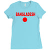 bangladesh international team national country Ladies Fitted T-Shirt