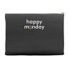 happy monday Accessory Pouches