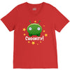 Final Space Chookity with Stars V-Neck Tee
