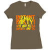 instant party girls Ladies Fitted T-Shirt