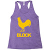 cock block Racerback Tank