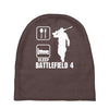 eat sleep battlefield 4, funny Baby Beanies