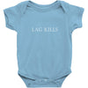 lag kill Baby Bodysuit