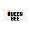 queen bee black License Plate