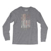 Vintage Usa Flag Long Sleeve Shirts