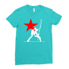 he clash inspired long sleeve Ladies Fitted T-Shirt