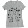 assemble megazord Ladies Fitted T-Shirt