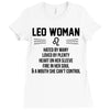 Leo Woman Ladies Fitted T-Shirt