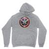 cotton captain america shield distressed, ideal gift or present Unisex Hoodie