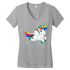 The Unicorn Women's V-Neck T-Shirt