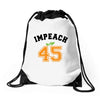 Impeach 45 Drawstring Bags