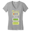 mommy low battery low energy Women's V-Neck T-Shirt