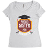 proud sister of a 2018 graduate. Women's Triblend Scoop T-shirt