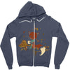 rake break Zipper Hoodie