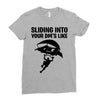 sliding into your dm's like Ladies Fitted T-Shirt