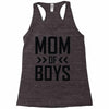 mom of boys Racerback Tank