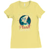 on this plane Ladies Fitted T-Shirt