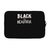 black is beautiful Laptop sleeve