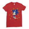 Sonic Rings Ladies Fitted T-Shirt
