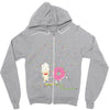 playin' in the sprinkler Zipper Hoodie