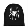 spiderman white logo Baby Beanies