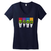 reservoir turtles Women's V-Neck T-Shirt