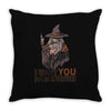 i want you for an adventure Throw Pillow
