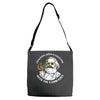 cracking open a cold one with the comrades Adjustable Strap Totes