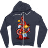 angle gravity Zipper Hoodie