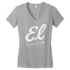 el clasico Women's V-Neck T-Shirt