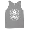 totenkopf zylinder skull pik poker ace topper bike mc rock metal Tank Top