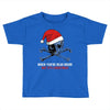 skull christmas Toddler T-shirt