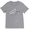 boombox V-Neck Tee