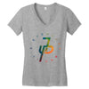jake paul colorful Women's V-Neck T-Shirt