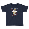my boxer is my valentine1 Toddler T-shirt