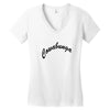 cowabunga Women's V-Neck T-Shirt