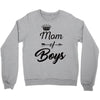 mom of boys Crewneck Sweatshirt