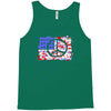 american flag peace Tank Top