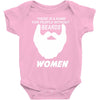 people without beard Baby Bodysuit