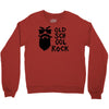 old school rock Crewneck Sweatshirt