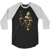 marilyn monroe machine gun gangster 100% cotton 3/4 Sleeve Shirt
