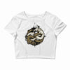 neverending fight Crop Top