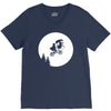 moon alien predator V-Neck Tee