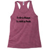 to err is human funny t shirt pirate humor parody s 3xl Racerback Tank