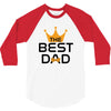 The Best Dad 3/4 Sleeve Shirt